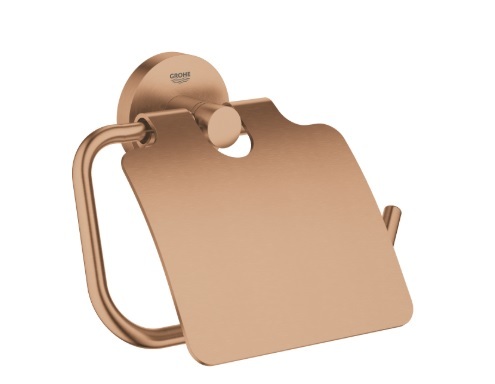 40367DL1 *Держатель для туалетной бумаги с крышкой GROHE Essentials, теплый закат матовый — фото 1